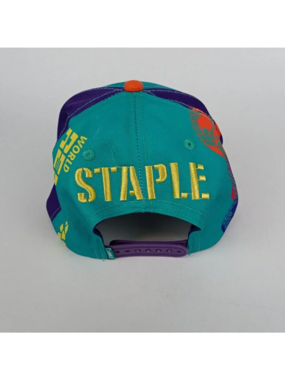 Staple World Renown 1975 Snapback Hat Multicolor Cap - Picture 4 of 9